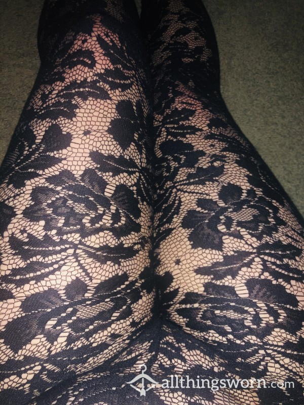 S**y Lace Pantyhose