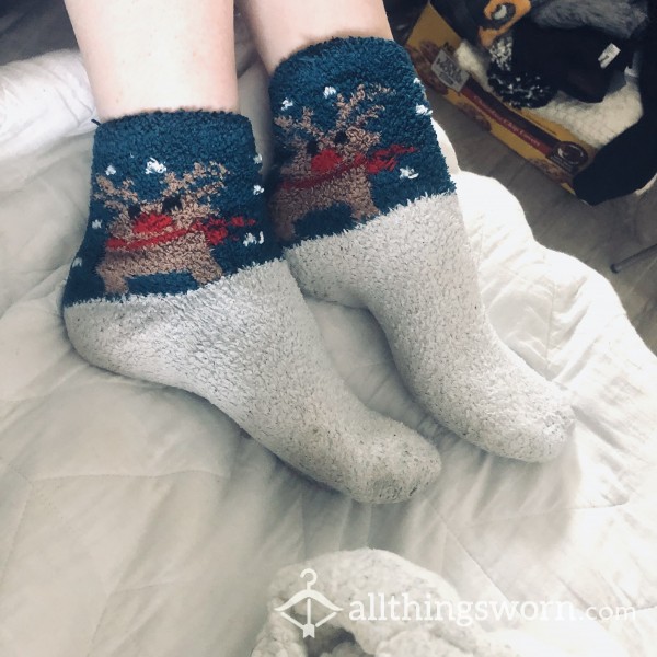 Christmas Fuzzy Socks