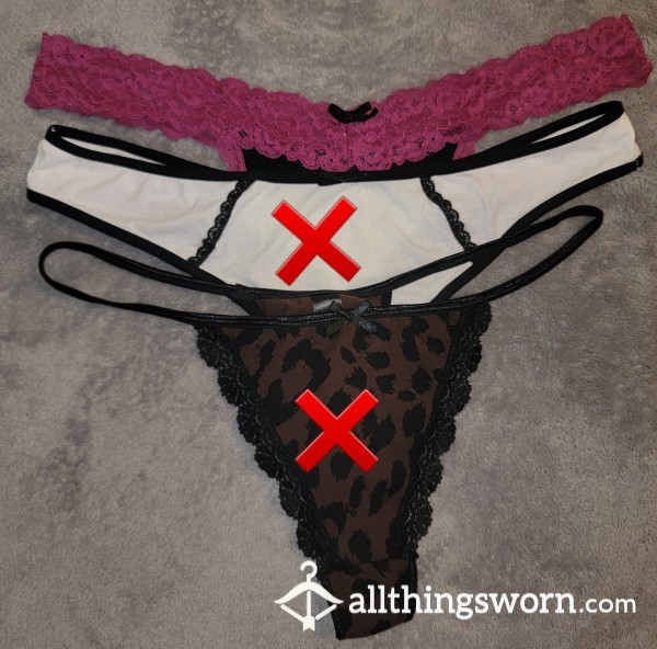 $10 Deal- Cotton Thongs