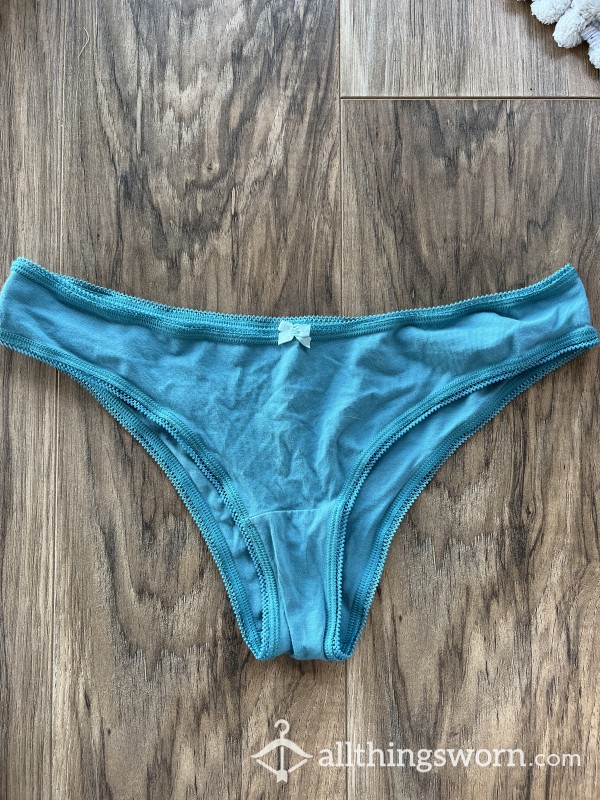 100% Pure Cotton Deep Teal Panties Xx