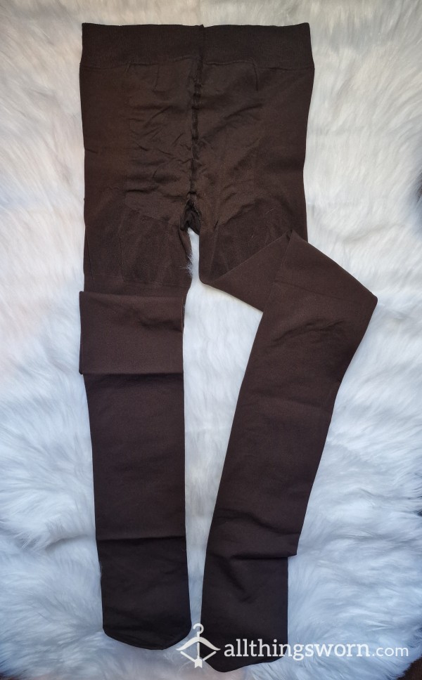 100den Brown Push Up Tights