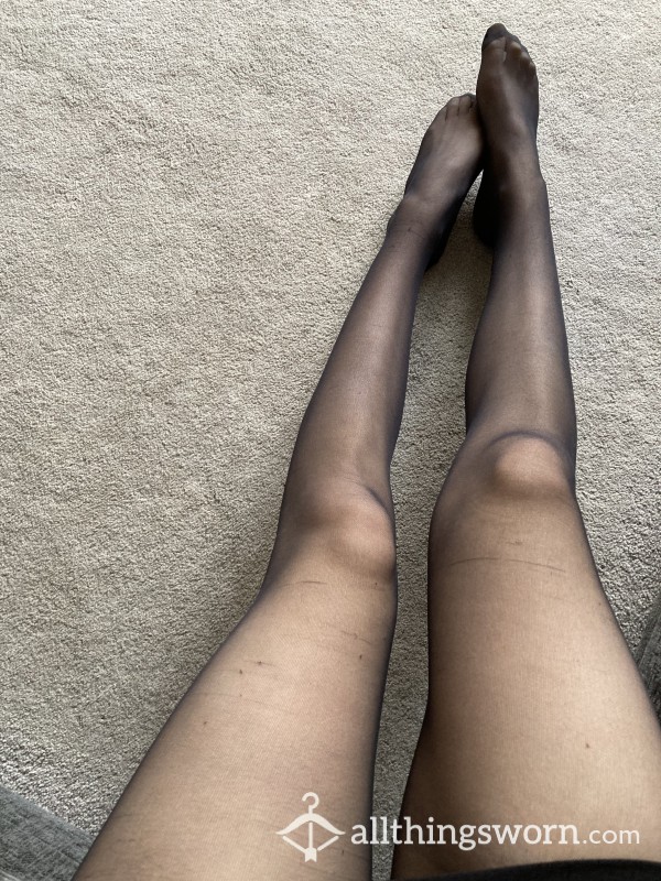 15 Denier Black Tights