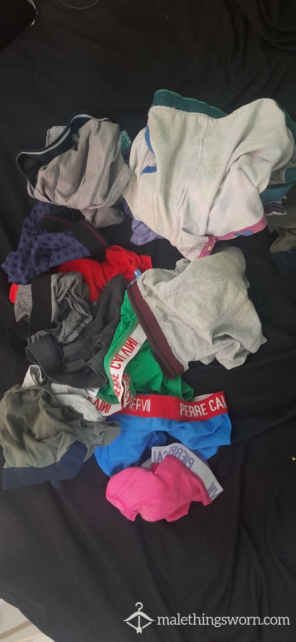 15 Pairs Of C*mmy C*ck And Ball Boxers