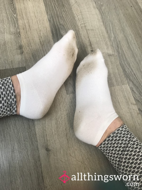 24 Hour Filthy White Socks!