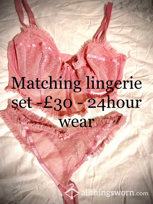 24 Hour Wear Lingerie Set