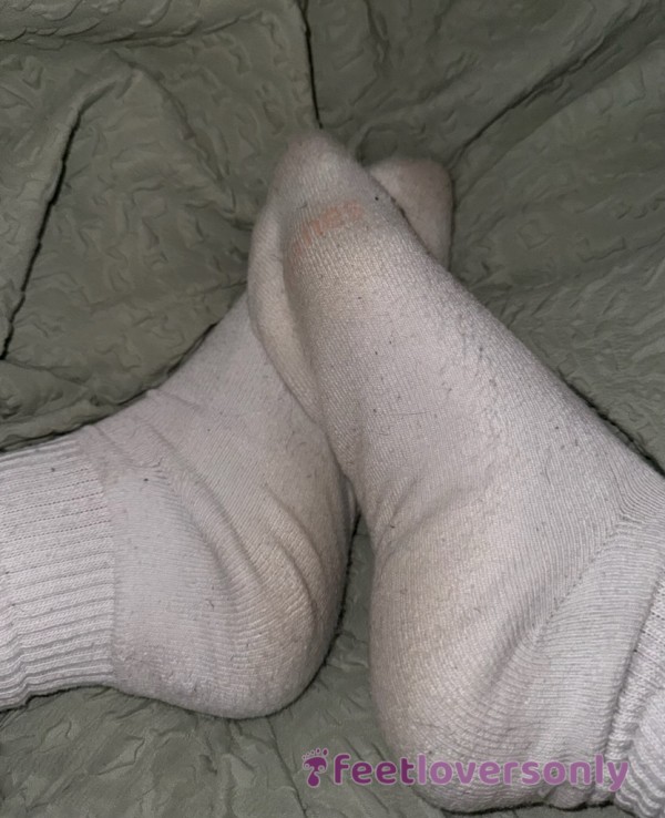 24 Hour Worn Socks 2 Shifts At Work 🥵