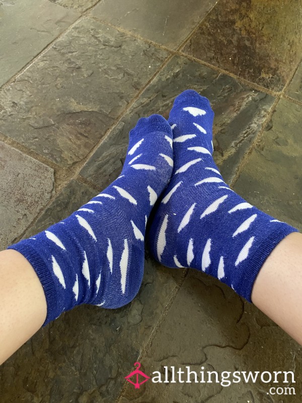 Blue Cloud Socks