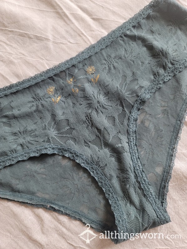 3 Day Flor*l Lace Panties