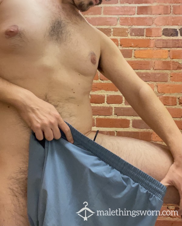 3 Day Wear Blue Gym Shorts