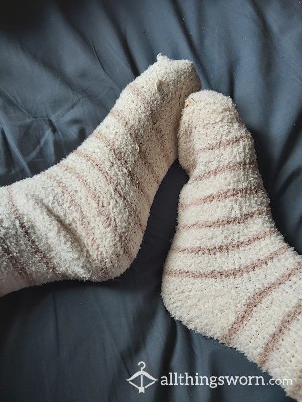 ***READY*** Fluffy Bed Socks