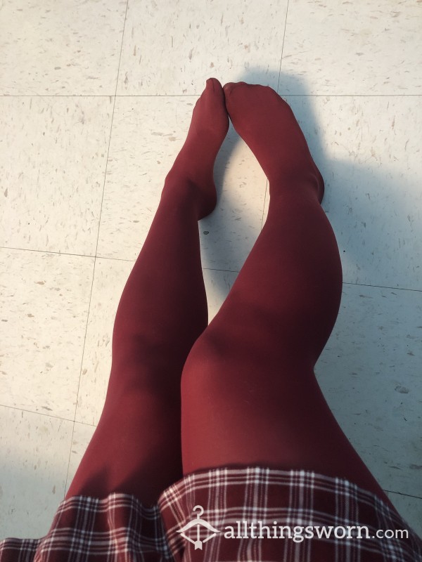 3 Day Worn School Tights 💕