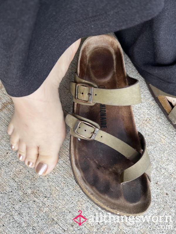 3 Year Old Sandals, Worn All Summer Long!