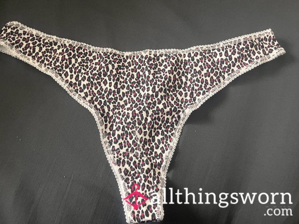 Cute Cotton Thong, 24 Hours Wear And UK Postage Included 🩷