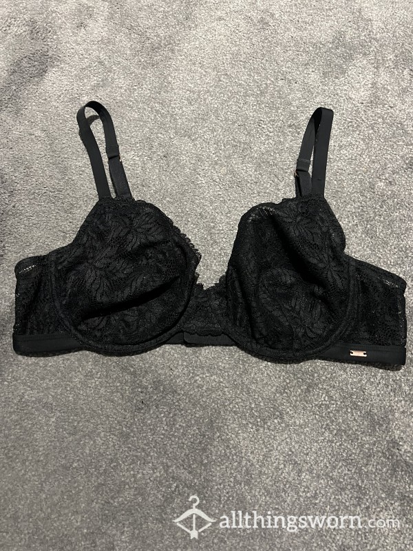 38D Black Bra