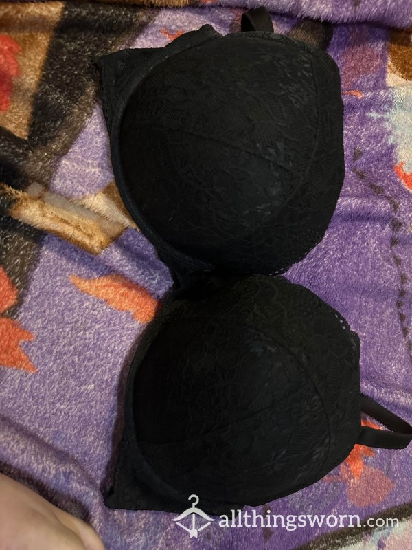 40DDD Black Lacie Push-up Bra