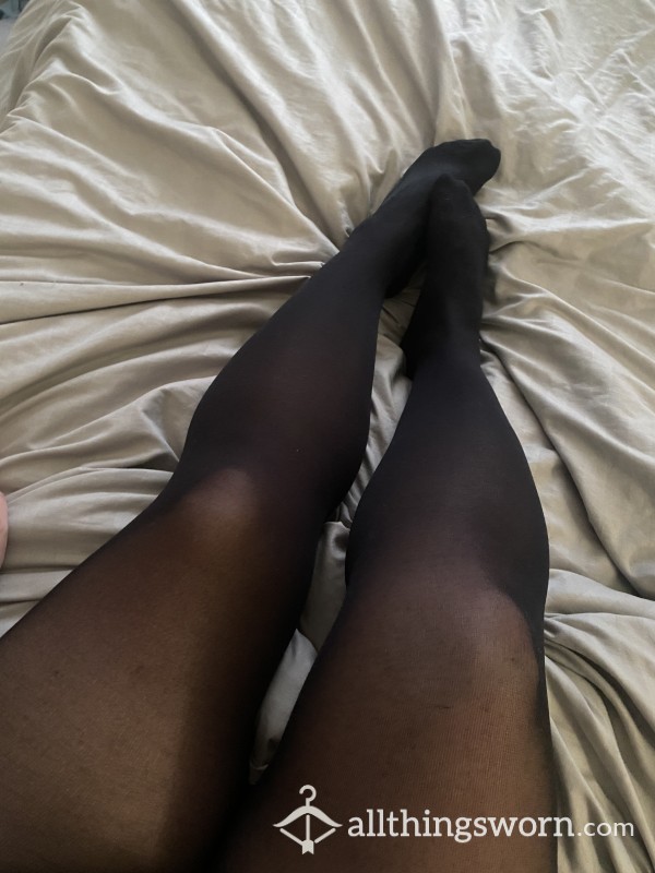 48 HOUR WEAR BLACK TIGHTS