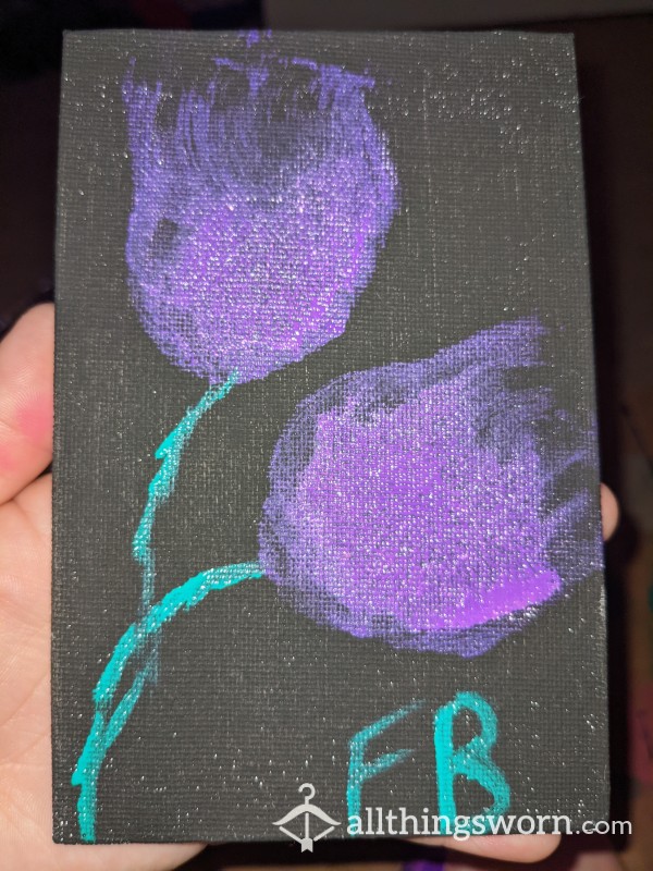 4x6in Feet Flowers