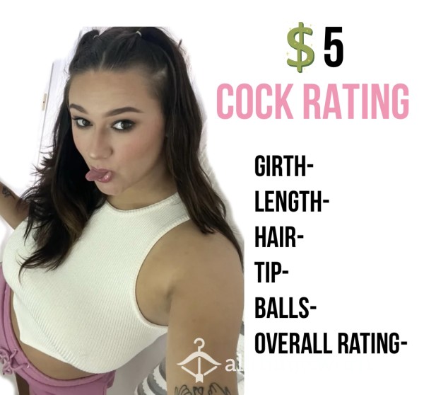 $5 D*ck Rating 🍆