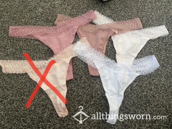 4 X Thongs