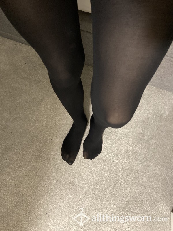 60 Denier Black Tights