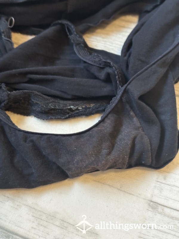 3 Day Black Cotton Panties