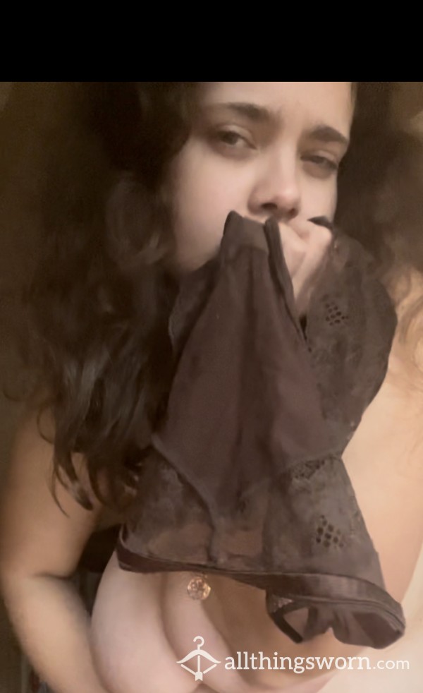 8 Mins 30 Secs- Masturbating Pu**y And Fingering My Arse, Getting Off To Smelling My Own Dirty Panties, A Tour Of My Dirty Hamper Panties