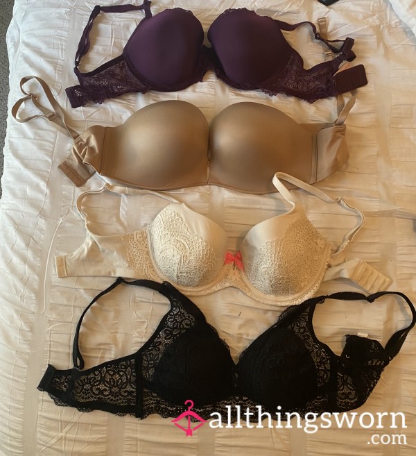 32D VS Secret Bras/except Black One. I Got A Boob Job And Now I Need A 32DDD.  🤪  Pics Of Me And Them Coming Soon