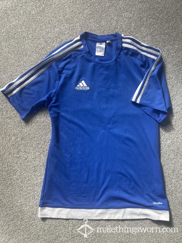 SOLD 💦 Adidas Blue Top