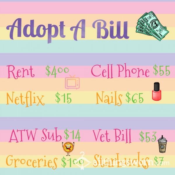 Adopt A Bill 💸