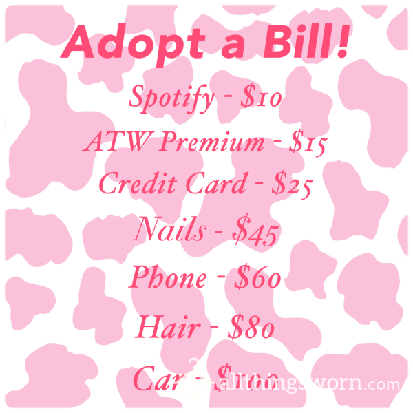 Adopt A Bill