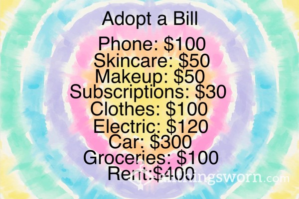 Adopt A Bill