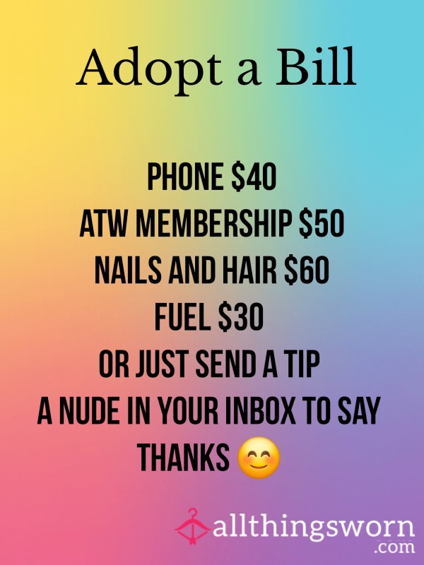 Adopt A Bill Spoil This Goddess