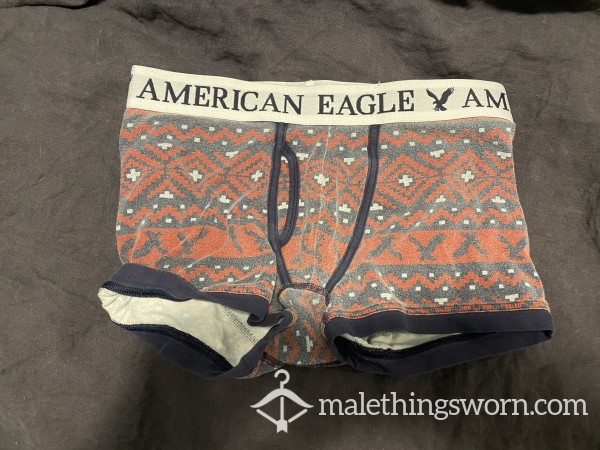 American Eagle Christmas Trunks (S)