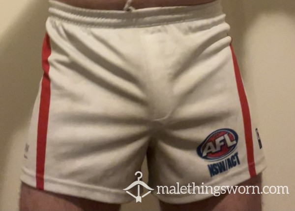 AFL Footy Shorts- Musty, Pi*s Soaked And Dirty