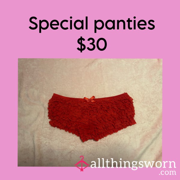 All My Special Panties🩷