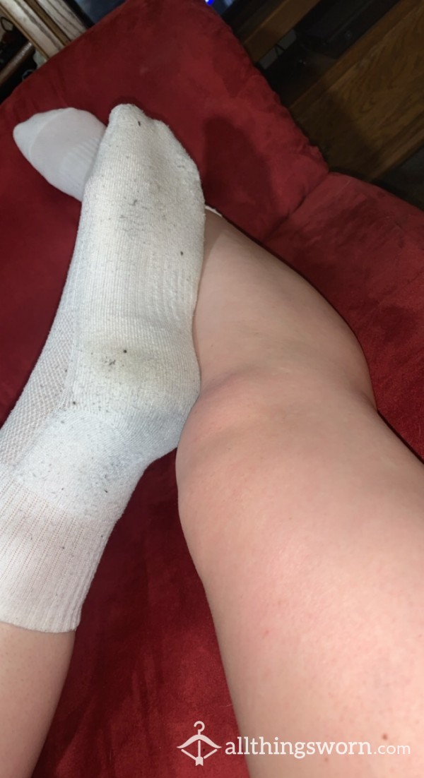 All White Stinky Socks