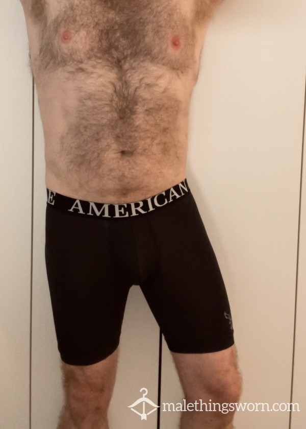 American Eagle Black Boxer Briefs