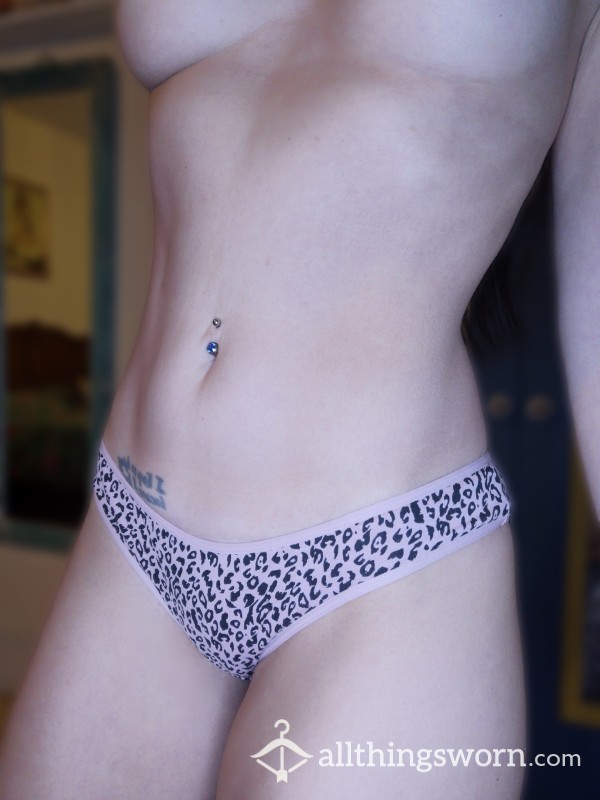 Animal Print Cotton Panties