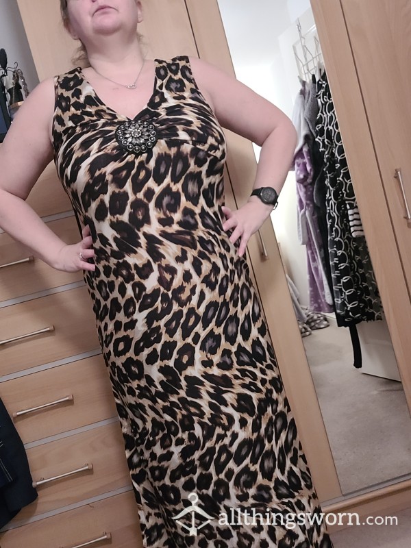 Animal Print Dress