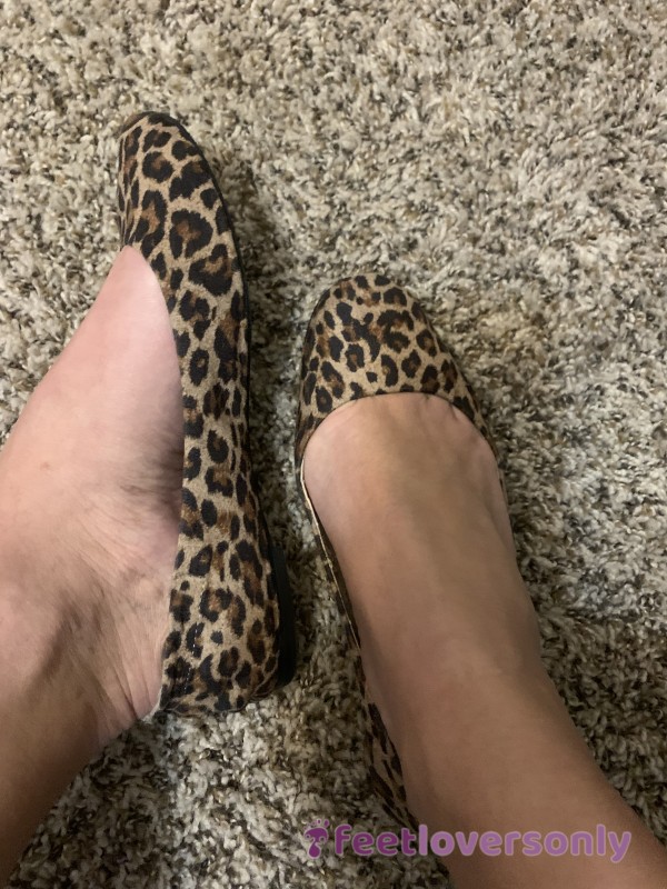 Animal Print Flats