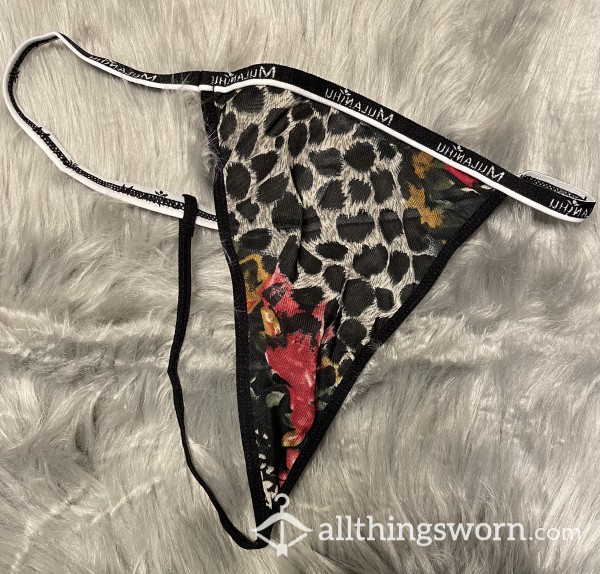 Animal Print GString