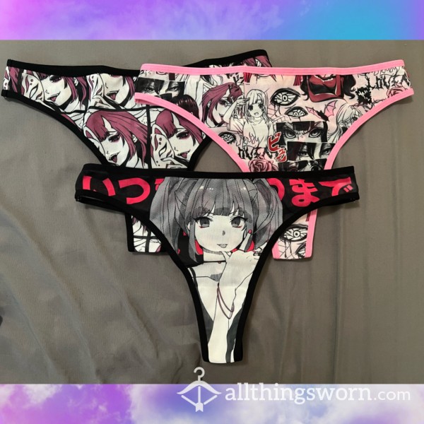 Anime Mesh Thongs