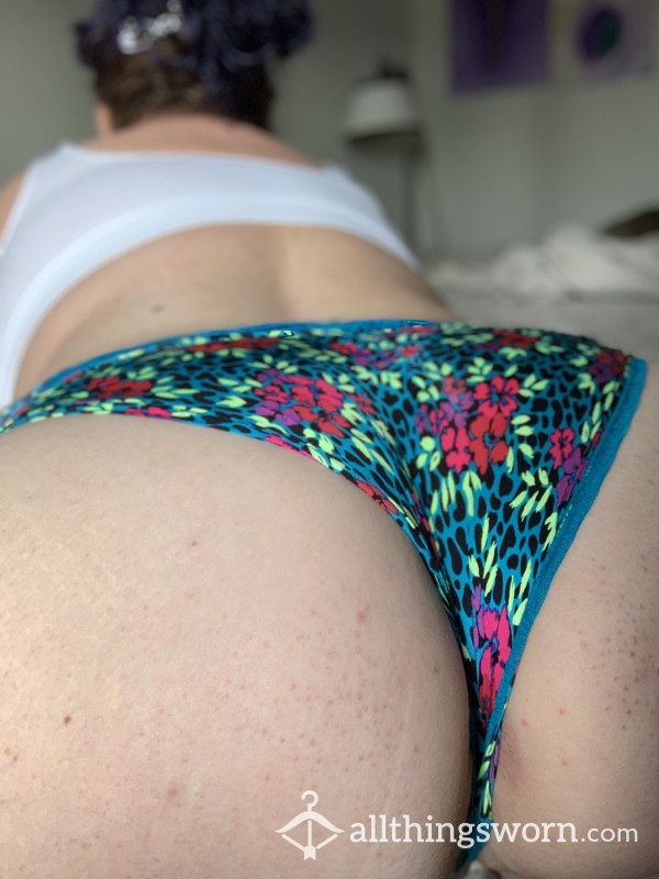 Aqua Print Panty