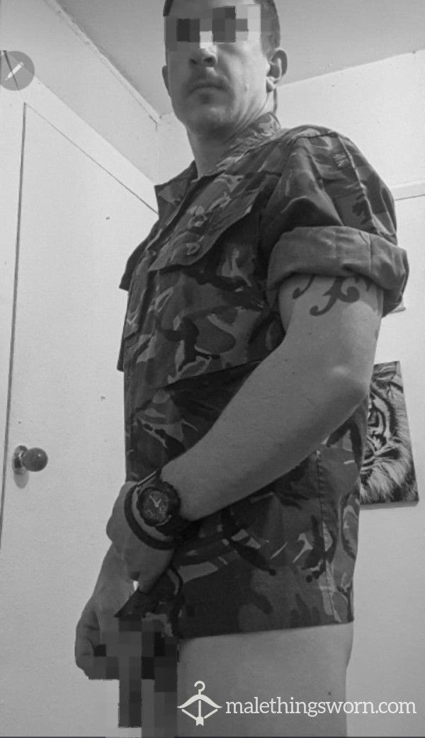 Army Uniform And D*ck