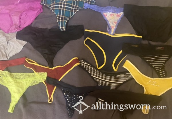 A**orted Panties And Thongs