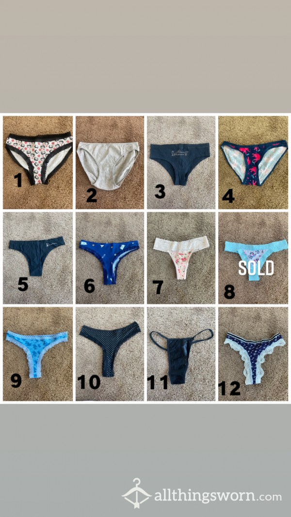 A**orted Panties 🥰