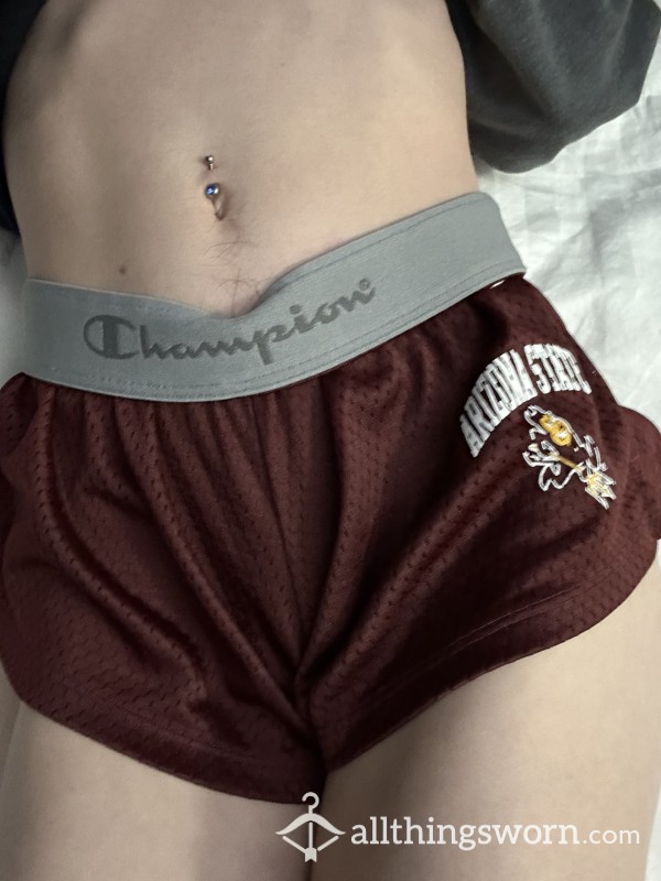 ASU College Girl Running Shorts