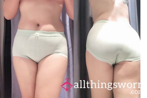 Attractive Green Soft Underwear