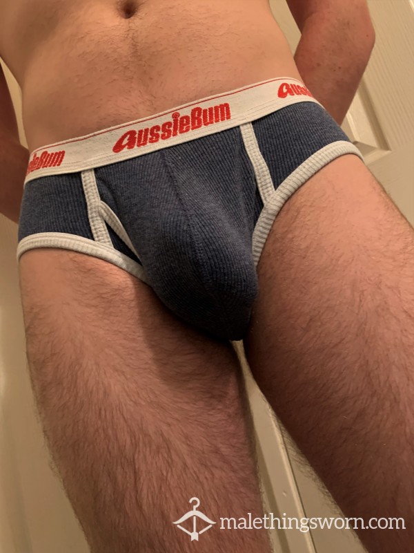 Aussie B. Med Blue Briefs