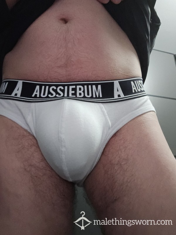 Aussie White Briefs